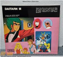 DAITARN III BROCHURE DELLA DORO TV MERCHANDISING RARISSIMA VINTAGE ROBOT ORIGINALE 