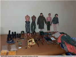 GRANDE LOTTO GIJOE ACTION MAN PERSONAGGI E ACCESSORI HASBRO 1975 PALITOY 1964