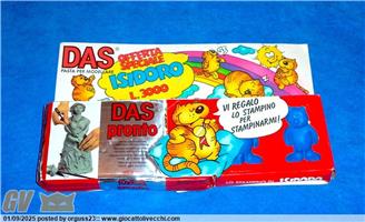 ISIDORO DAS CONFEZIONE CON STAMPINI ADICA PONGO `80 MINT