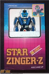 STARZINGER SIR JOGO CLOVER KOREA / POPY CHOGOKIN 1980 MIB 100% COMPLETE UNUSED