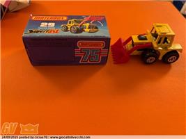 MATCHBOX NEW SUPERFAST 75 N.29 TRACTOR SHOVEL!PERFECT! 