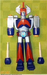 DANGUARD DANGARD-A JAPAN 1977 POPY BANDAI 22 CM. VINYL MISSILES FIGHTER/ LAUNCHER FIGURE