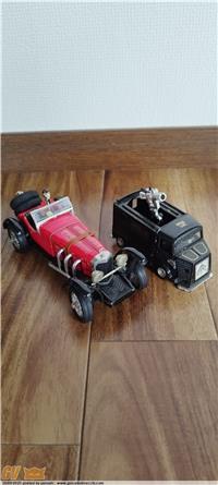 SET LUPIN III MACCHINA MERCEDES + FURGONE CITROEN POPY METAL JAPAN