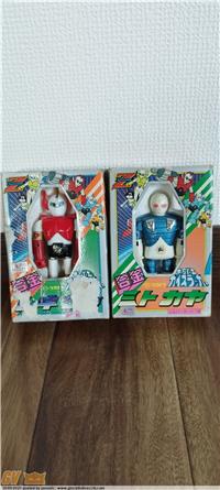 SET GUYSLUGGER TAKATOKU JAPAN DIE- CAST METAL VINTAGE SHIKIKEN E MITOKAYA