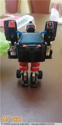 ROBOT TRANSFORMERS FURGONCIONO NERO PICK UP