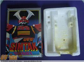 SCATOLA VUOTA PER ROBOT UFO SIMTAK TAROCCO BATTLEFEVER
