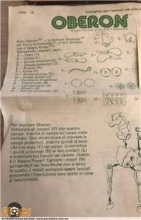 CERCASI ISTRUZIONI GIG OBERON ORIGINALI IN BUONO STATO (NO REPRO) 