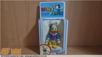 DOLL DI PAPERINO DONALD DUCK DELLA SIMBA ANNI `80 NUOVO E RARO 