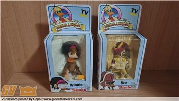2 ACTION DOLL DELLA SERIE "NIENTE PAURA, C`É ALFRED!" ALFRED J KWAK NUOVE E RARE