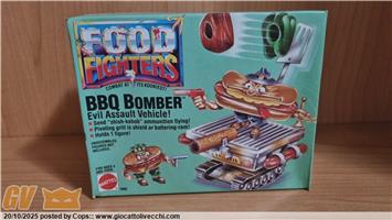 SERIE FOOD FIGHTERS BBQ BOMBER MATTEL NUOVO ANCORA SIGILLATO MISB