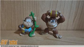 PVC FIGURES DI DONKEY KONG COLECO NINTENDO RARE