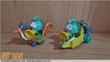 CAVALLUCCIO MARINO E AUTO DEGLI SNORKY ANNI `80 RARI