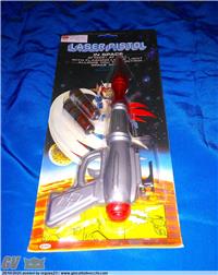 LASER PISTOL GATCHMAN ARMA GIOCATTOLO A BATTERIE HONG KONG `80