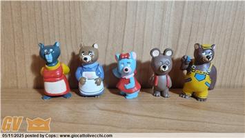 L`ORSETTO MISHA MYSHA PVC FIGURE 1982 RARE 