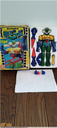 JEEG ROBOT TRIVELLE A PUNTA 1975 TAKARA MAGNEMO DIE CAST METAL TAKARA JAPAN