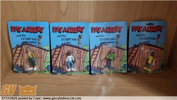 PVC FIGURE DI FAT ALBERT AND THE COSBY KIDS TEDRO ENTERPRISES 1982 MOC NUOVE E RARE
