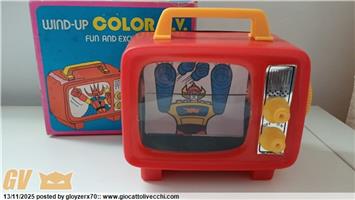 COLOR TV VINTAGE DANGUARD IN BOX