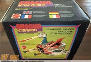 CERCO GOLDRAKE GA-37 MATTEL MADE ITALY CONDIZIONI MIB