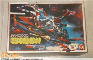 JAN COOGO STAR CROW PLA-DX SCATOLA VUOTA COMPLETA DI ISTRUZIONI CEPPIRATTI BANDAI
