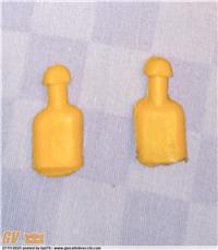 2 PERNI DI RICAMBIO PER RIPARAZIONE PUGNI ROBOT MINI JUMBO ANNI 80