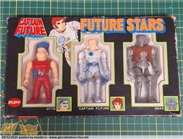 CAPITAN FUTURO THREE HEROES IN SCATOLA 