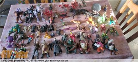 LOTTO ACTION FIGURES VARIE FILM CARTONI GIOCATTOLI
