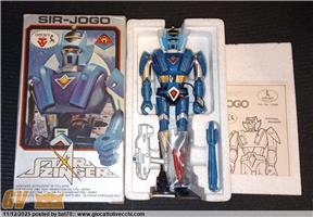 STARZINGER SIR JOGO CEPPIRATTI &#47; POPY CHOGOKIN 1980 MIB UNUSED