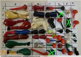 RICAMBI ORIGINALI, ARMI, MISSILI ECC. 