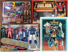 DAITARN 3 DX GOLION DX GORDIAN DX VOLTRON PANOSH DALTANIOUS DX CERCO E SCAMBIO