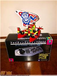 DUAL STICK FIGHTING ARCADE SEGA MEGA DRIVE CD E SNES [MOLTO RARO]