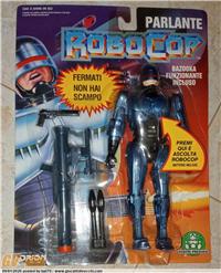 ROBOCOP PARLANTE 20CM CON BAZOOKA GIOCHI PREZIOSI BLISTER SIGILLATO NR MINT