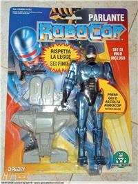 ROBOCOP PARLANTE 20CM CON SET DI VOLO GIOCHI PREZIOSI BLISTER SIGILLATO NR MINT