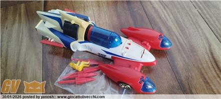 MACHINE BLASTER ASTROROBOT MACCHINA UKA ASTON MIGHTY CAR PLA DX TAKEMI