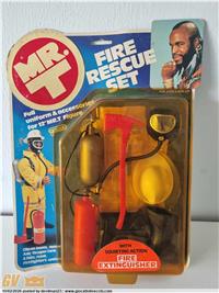 A-TEAM GALOOB FIRE RESCUE SET ACTION FIGURE NO TOYS 1983