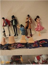 LUPIN TERZO GASHAPON SET BANDAI
