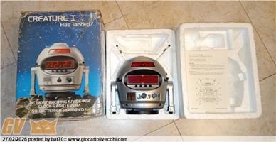 CREATURE I ROBOT RADIO CLOCK BY TIMCO IN BOX SPECIAL PRICE !