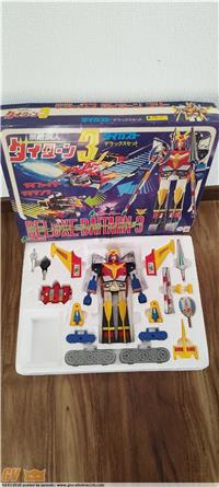 DAITARN 3 DX DAITAN CLOVER JAPAN TRASFORMABILE METAL VINTAGE 
