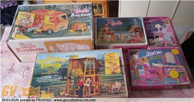 BARBIE PLAYSET VARI ANNI 80