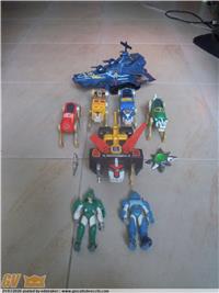 LOTTO ROBOT VOLTRON PANOSH ARKADIA HARLOCK RADIOCONTROL 5 SAMURAI