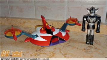 GOLDRAKE GRENDIZER MATTEL SHOGUN WARRIORS UFO SAUCER JAPAN NO POPY 1978 BELLISSIMO 
