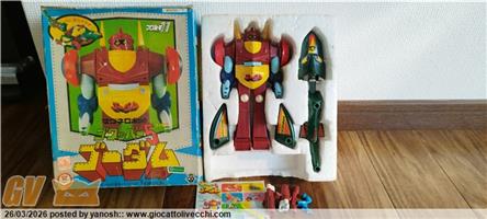GOWAPPER 5 GODAM MAGNETICO ROBOT GORDAM MAGNEMO TAKARA JAPAN VINTAGE