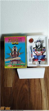 NEAR MINT ASTROROBOT ASTRO BASE MACHINE BLASTER TAKEMI DIE-CAST METAL JAPAN