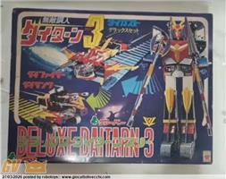 DAITARN 3 DELUXE SET CLOVER JAPAN GAMBE BIANCHE VINTAGE CHOGOKIN