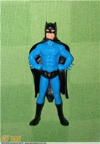 BLUE BATMAN 1978 RES PLASTIC ITALY FIGURE KINDER NR. MINT RARO