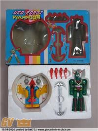 GRENDIZER GOLDRAKE GOLDORAK UFO ROBOT WARRIOR TAIWAN K.O. ROBOT VINTAGE MIB