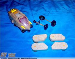 STARCOM SHADOW RAIDER MEZZO + ACCESSORI COLECO NO MATTEL `80