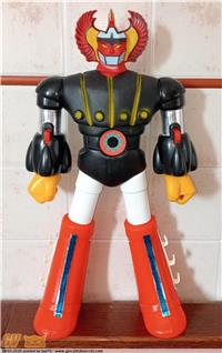 JEEG ATORANGER MINI JUMBO MACHINDER ROBOT VINTAGE LOOSE, BELLO