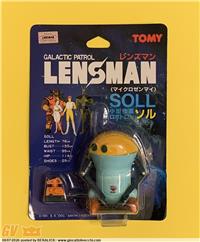 GALACTIC PATROL LENSMAN SOLL TOMY 1984 BLISTER MOC VINTAGE
