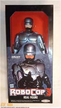 ROBOCOP 3 REAL FIGURE 12" BY TAKARA JAPAN ORION 1993 MINT SEALED BOX ! RARE !!!