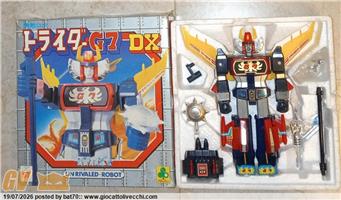 TRIDER G-7 DX CLOVER JAPAN VERSION 2 SILVER PLASTIC FACE NEAR MINT IN BOX
